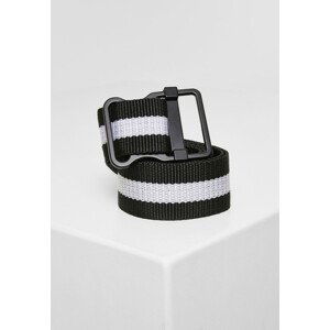 Urban Classics Easy Belt with Stripes black/white - S/M