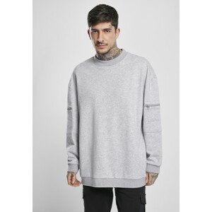 Urban Classics Training Terry Crew grey melange - M