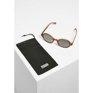 Urban Classics Sunglasses Retro Funk UC brown leo/green - UNI