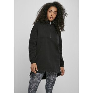 Urban Classics Ladies Long Oversized Pull Over Hoody black - L