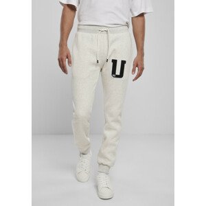 Urban Classics Frottee Patch Sweatpants lightgrey - M