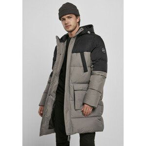 Urban Classics Puffer Parka asphalt/black - M