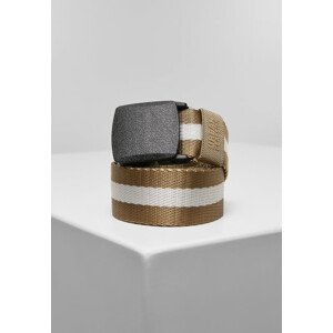 Urban Classics Centre Stripe Belt beige - S/M