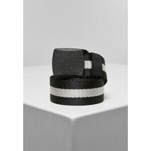 Urban Classics Centre Stripe Belt black - S/M