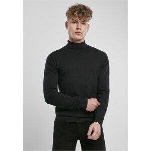 Urban Classics Basic Turtleneck Sweater black - M