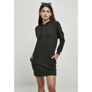 Urban Classics Ladies Organic Oversized Terry Hoody Dress black - XS