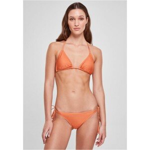 Urban Classics Ladies Recycled Triangle Bikini vintageorange - L