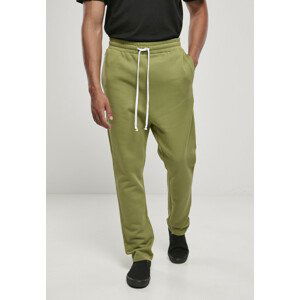 Urban Classics Organic Low Crotch Sweatpants newolive - L