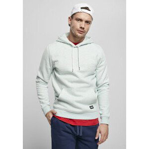 Urban Classics Basic Melange Hoody aqua melange - 3XL