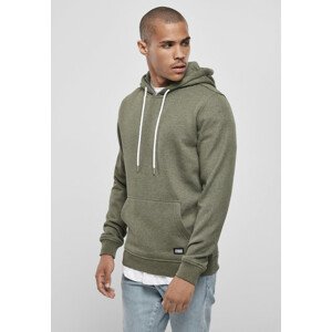 Urban Classics Basic Melange Hoody darkgreen melange - 3XL