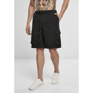 Urban Classics Drawstring Cargo Shorts black - 3XL