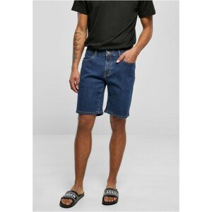 Urban Classics Relaxed Fit Jeans Shorts mid indigo washed - 28