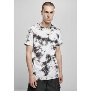 Urban Classics Black Tie Dye Tee white/black - XL