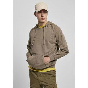 Urban Classics Overdyed Hoody darkkhaki - L