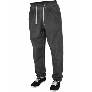 Urban Classics Ladies Spray Dye Sweatpant darkgrey - M