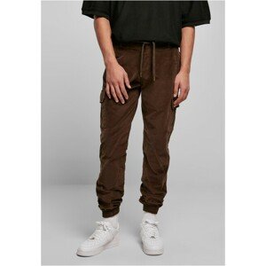 Urban Classics Corduroy Cargo Jogging Pants darkolive - 5XL