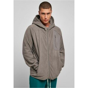 Urban Classics Polar Fleece Zip Hoody asphalt - M