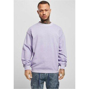 Urban Classics Pigment Dyed Crew Neck lavender - 3XL