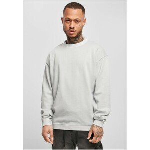 Urban Classics Pigment Dyed Crew Neck lightasphalt - 3XL