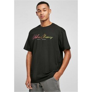 Urban Classics Script Logo Tee black - M