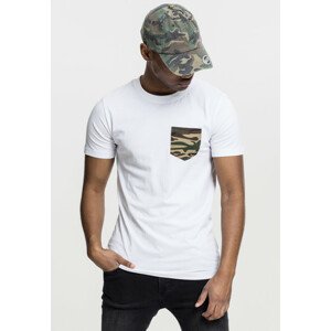 Urban Classics Camo Pocket Tee wht/camo - L