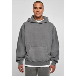 Urban Classics Heavy Terry Garment Dye Hoody darkshadow - M