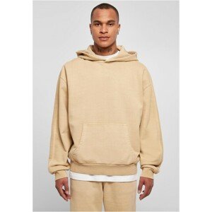 Urban Classics Heavy Terry Garment Dye Hoody unionbeige - XS