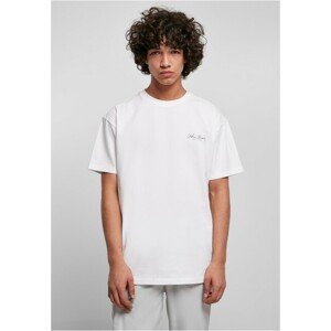 Urban Classics Small Scribt Logo Tee white - 5XL