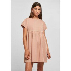 Urban Classics Ladies Organic Empire Valance Tee Dress amber - L