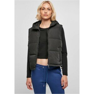 Urban Classics Ladies Recycled Twill Puffer Vest black - S