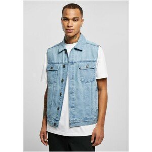 Urban Classics Denim Vest lighter washed - 3XL