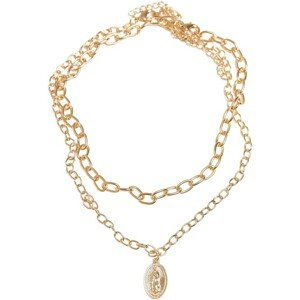 Urban Classics Madonna Layering Necklace gold - UNI