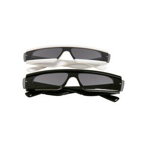 Urban Classics Sunglasses Alabama 2-Pack black/white - UNI