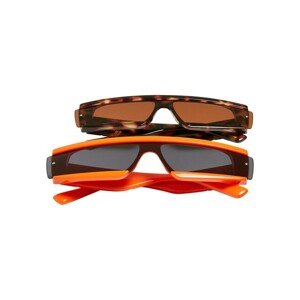 Urban Classics Sunglasses Alabama 2-Pack orange/brown - UNI