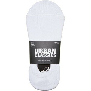 Urban Classics No Show Socks 10-Pack white - 43–46