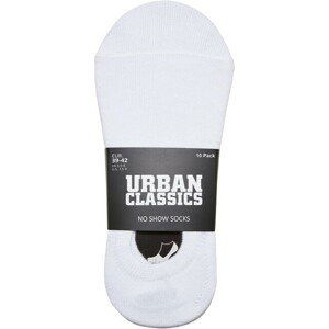 Urban Classics No Show Socks 10-Pack white - 47–50