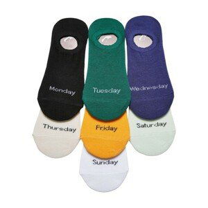 Urban Classics Invisible Weekly Socks 7-Pack multicolor - 43–46