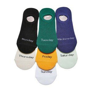 Urban Classics Invisible Weekly Socks 7-Pack multicolor - 39–42