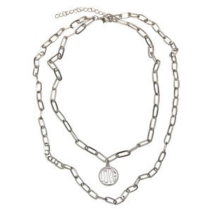 Urban Classics Love Basic Necklace silver - UNI