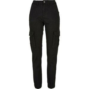 Urban Classics Ladies Cotton Twill Utility Pants black - 32