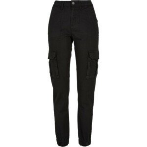 Urban Classics Ladies Cotton Twill Utility Pants black - 33
