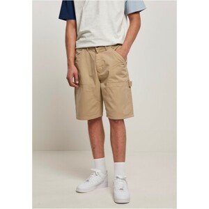 Urban Classics Double Knee Carpenter Shorts unionbeige - 32