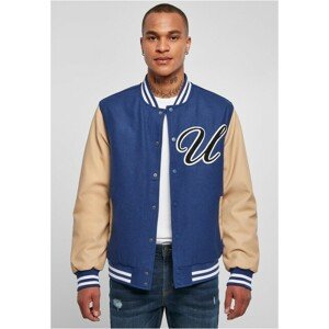 Urban Classics Big U College Jacket spaceblue - L