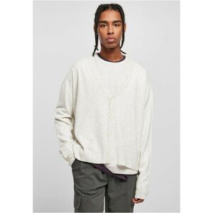 Urban Classics Eco Mix Boxy Cardigan lightgrey - M