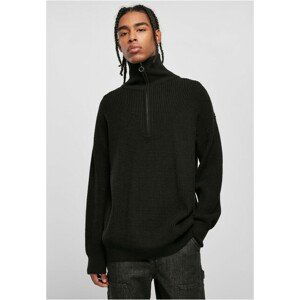 Urban Classics Oversized Knitted Troyer black - XL