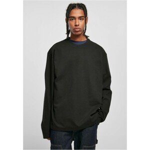 Urban Classics Ultra Heavy Oversized Longsleeve black - 4XL