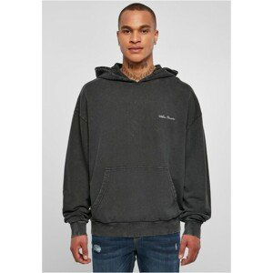 Urban Classics Small Embroidery Hoody black - 5XL