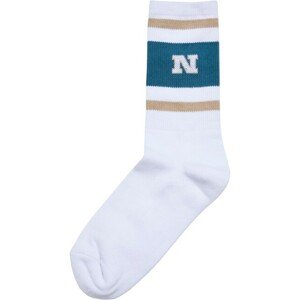 Urban Classics College Team Socks unionbeige/bottlegreen/white - 43–46