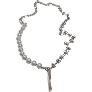 Urban Classics Mars Various Chain Necklace silver - UNI