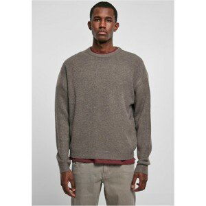 Urban Classics Oversized Chunky Sweater asphalt - M